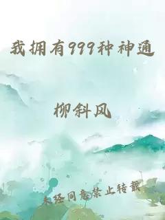 我拥有999种神通