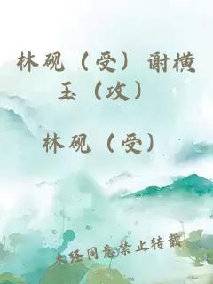 林砚（受）谢横玉（攻）