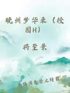 晚州梦华录（校园H）